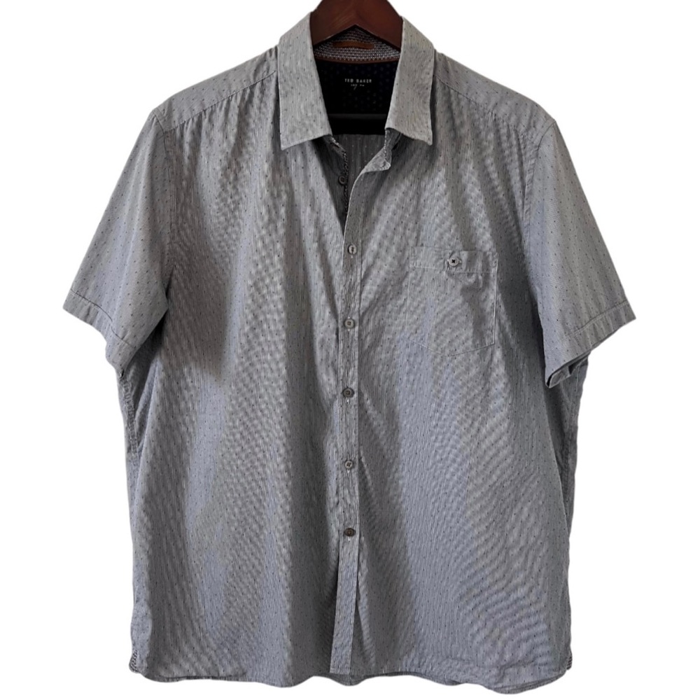 Ted Baker Button Down Short Sleeve Men’s Size 3XL (Size 7)